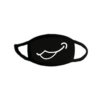 Black medical mask