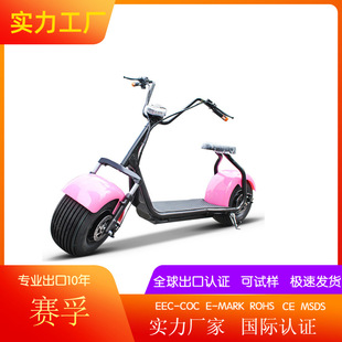 外貿電動車800w 迷你電瓶寬胎二輪女士代步車哈雷車citycoco