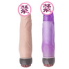 Silica gel telescopic toy for adults, vibration