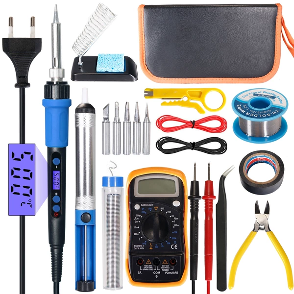 Set, with LED display, 20 pieces