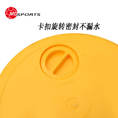 Cross-border hot sale Football training corner flag base manufacturer wholesale ABS round mouth sand filling sign pole water filling base