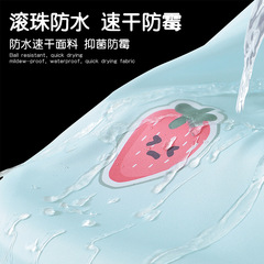 Waterproof Moldproof Thick Polyester Shower Curtain Digital Print Shower Curtain Bathroom Dividing Shower Curtain Fabric Wholesale