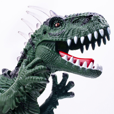 益智電動帶燈仿真叫聲帶音樂仿真恐龍會走動會下蛋的恐龍