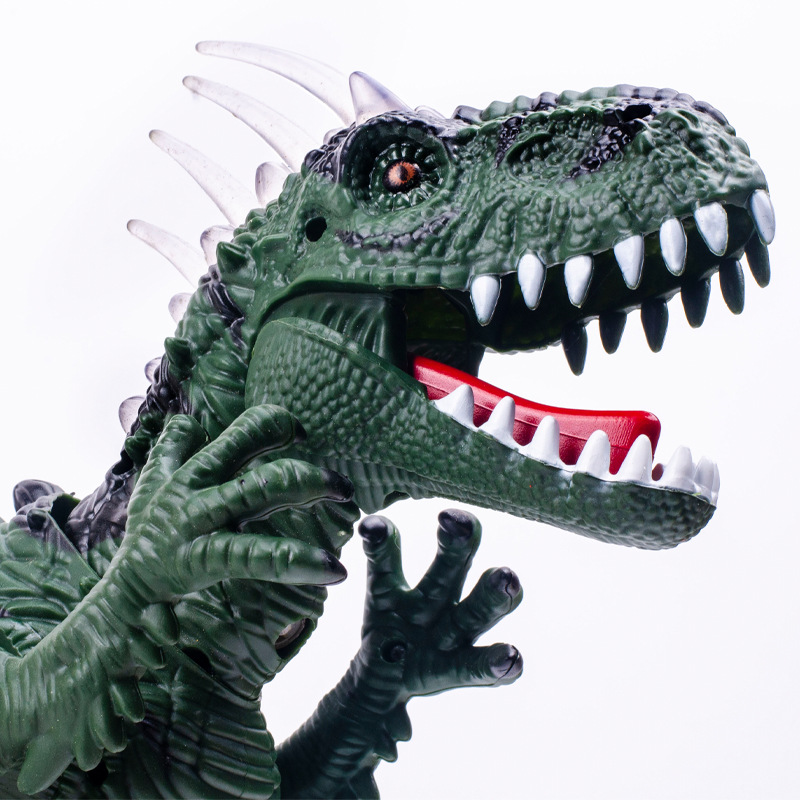 益智電動帶燈仿真叫聲帶音樂仿真恐龍會走動會下蛋的恐龍