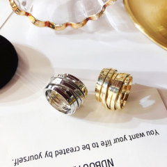 韓版極簡復古氣質多層寬版戒指女 時尚簡約百搭潮人指環戒指