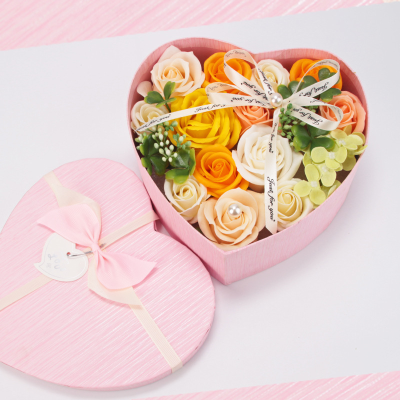 20年心形花盒 香槟2