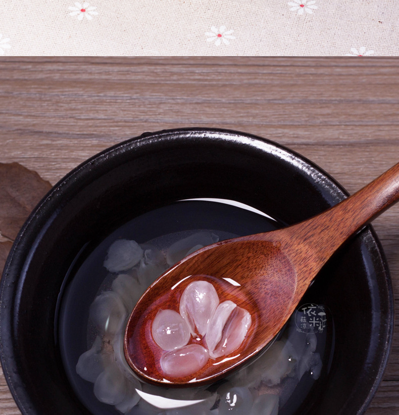 Peach Gum Snow Swallow and Soap Nut Rice Combo 370g Traditional Chinese Herbal Soup Pack specifications