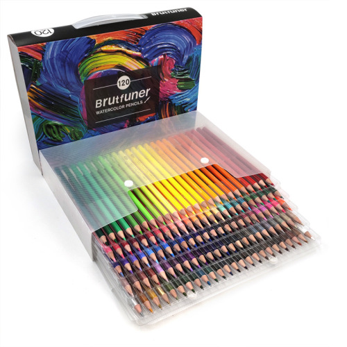 Cross-border supply of 120-color water-soluble colored lead, 150-color painting pencil, 180-color lead, hand-painted 72-color pencil