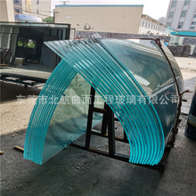 定制加工 SGP弯钢化夹胶中空玻璃 生产幕墙钢化玻璃 尺寸要求可做