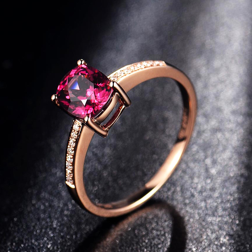 Fashionable tourmaline one size elegant ring