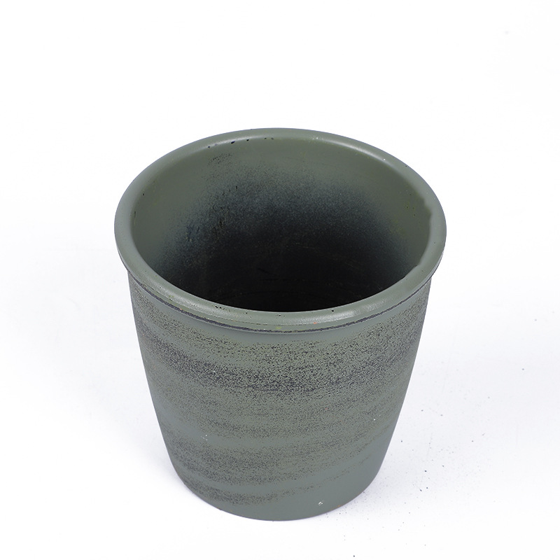 Size Red Clay White Clay Pottery Art Flower Pot Living Room Balcony Outdoor Garden Garden Flower Pot Wholesale undefined