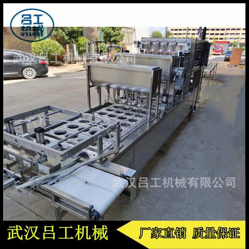 高温耐蒸煮碗装鸡汤排骨汤猪蹄汤300克定量灌装封口机