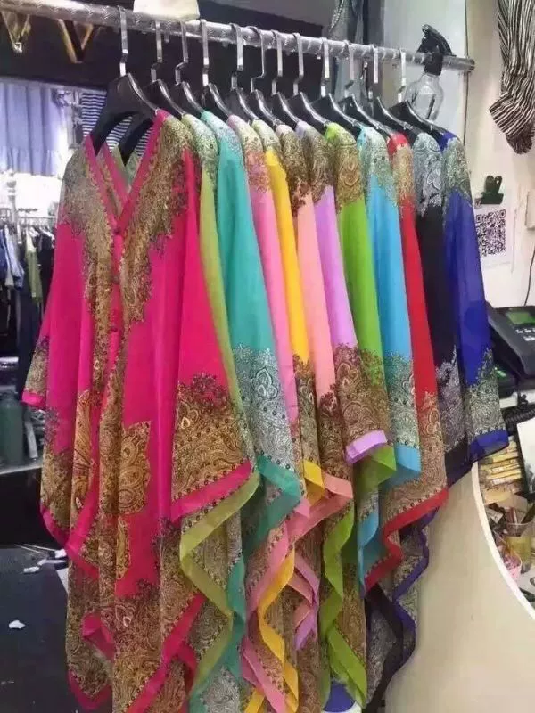 Пляжное шифоновое накидка из жемчага, защита от солнца, UV-защита