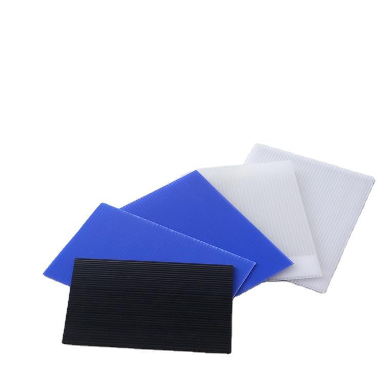 供应pp中空隔板蓝色 塑料格子板白色瓦楞板防静电黑色万通板