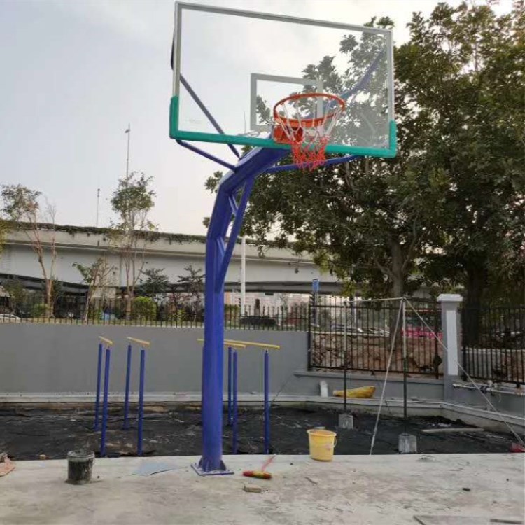 圆管固定篮球架