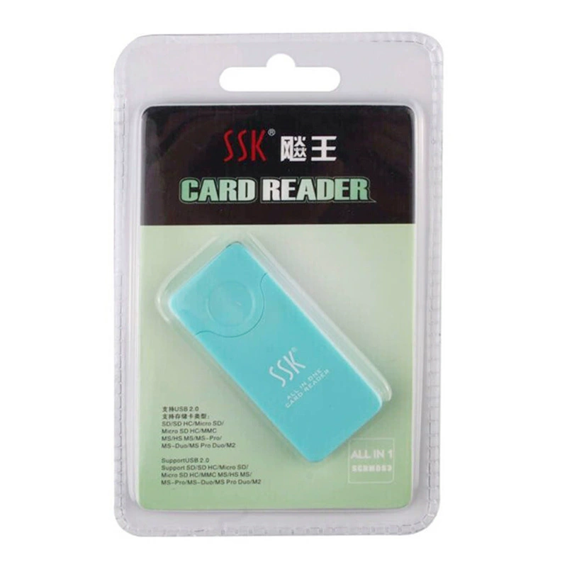 SSK Biao Wang SCRM053 Многофункциональная считыватель карт Mi SD Card TF Card камеры Duoduo One