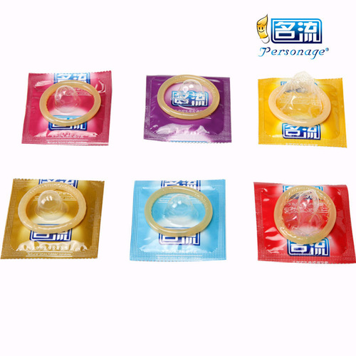 Celebrity Condom Series Threaded 10-pack Granular Wolf Teeth Set Adult Sex Toys Condom Wholesale