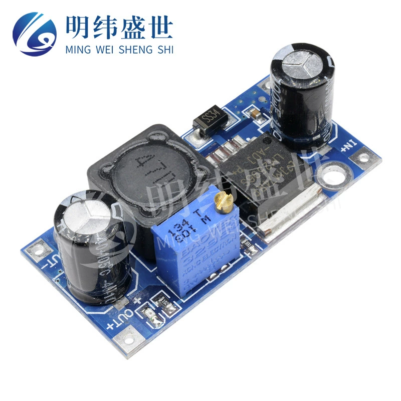 LM2596S 3A Регулируемый понижающий модуль DC-DC понижающий модуль питания регулятор напряжения ультра LM2576 прямой штекер