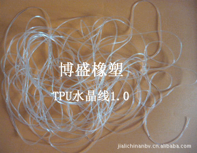 不易变形透明TPU圆水晶弹力线 不易拉断皮筋饰品串珠线
