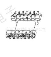 玖耀电子变压器骨架BOBBIN FEY15.3 17+17工厂直销价优来样定制