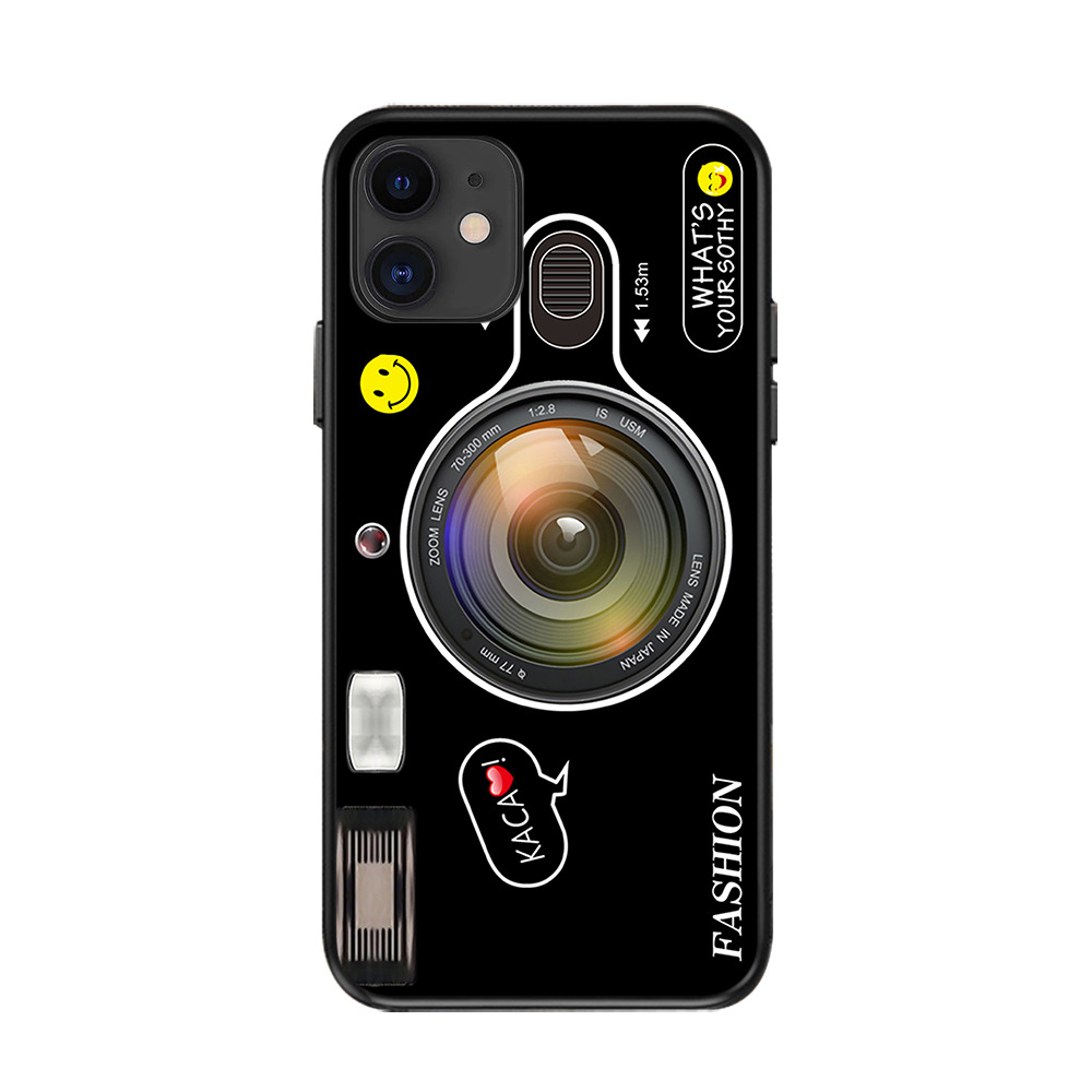 40g Weight iPhone Applicable Brands Phone Cases Classification tpu Material Camera, Tape Pattern Funny Style Tpu Camera Tape Funny Phone Cases Phone Accessories 3
