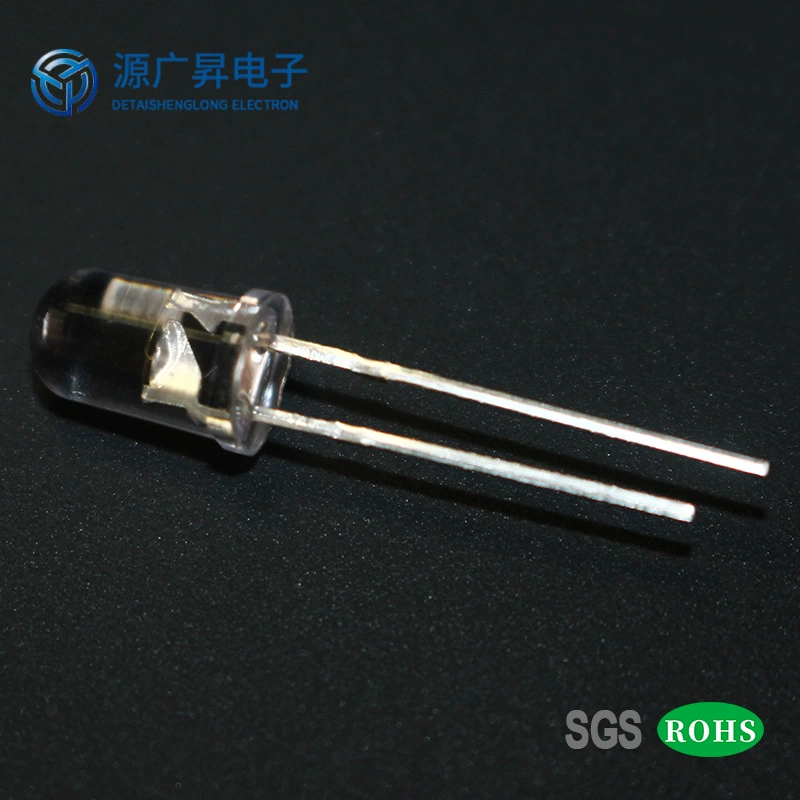 [发光二极管3mm蓝光聚光直插式led灯珠蓝色透明led灯珠3MM蓝灯批发]