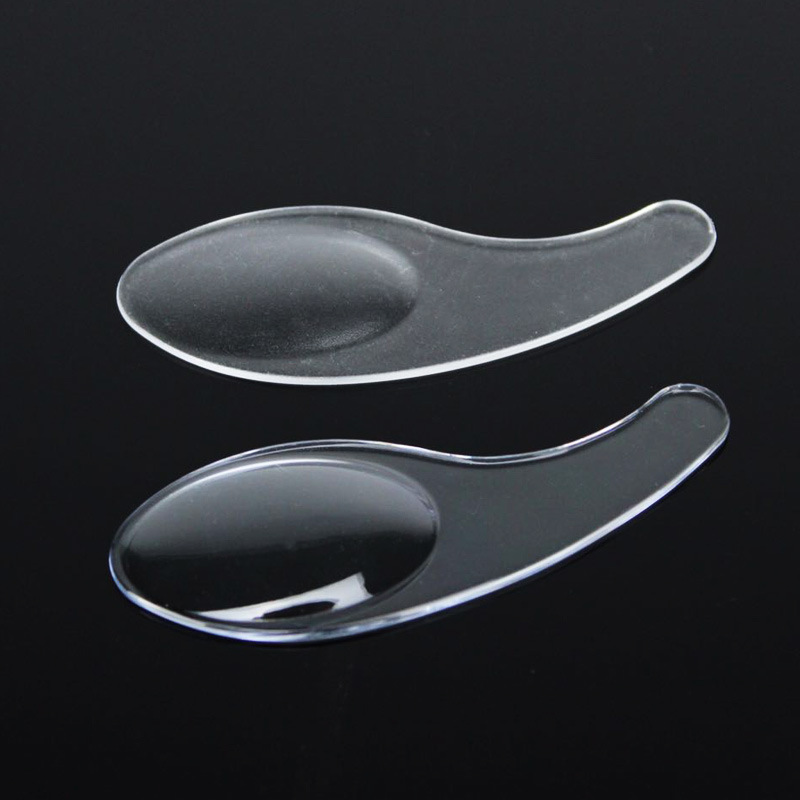 眼膜勺子AS透明磨砂眼膜勺美妆工具勺化妆品勺面膜勺膏霜面霜勺子