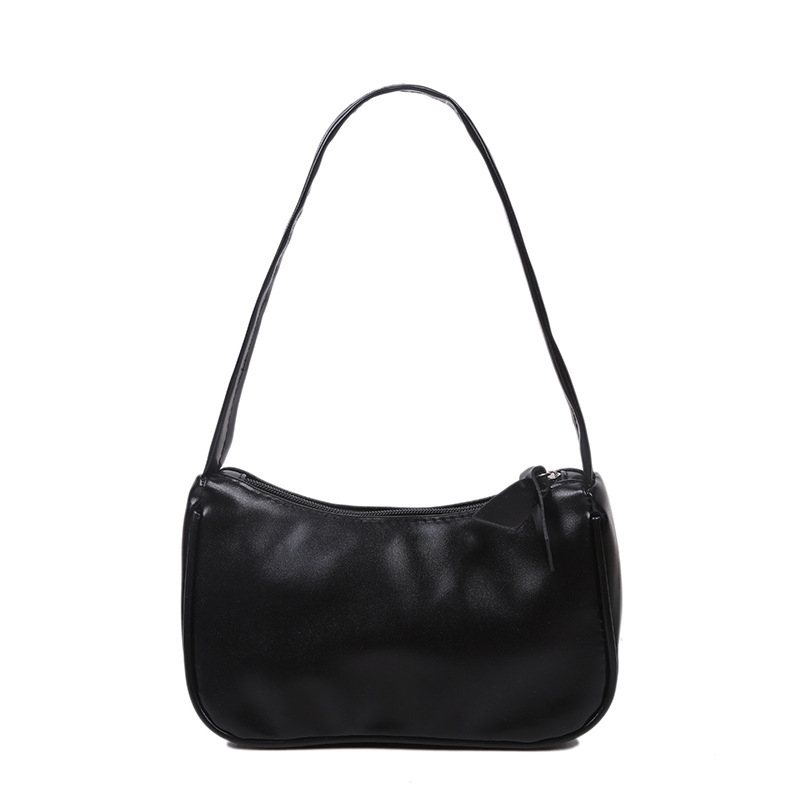 Underarm Bag Women's Bag New Fashion Pu Shoulder Bag Fashion Handbag Simple Candy