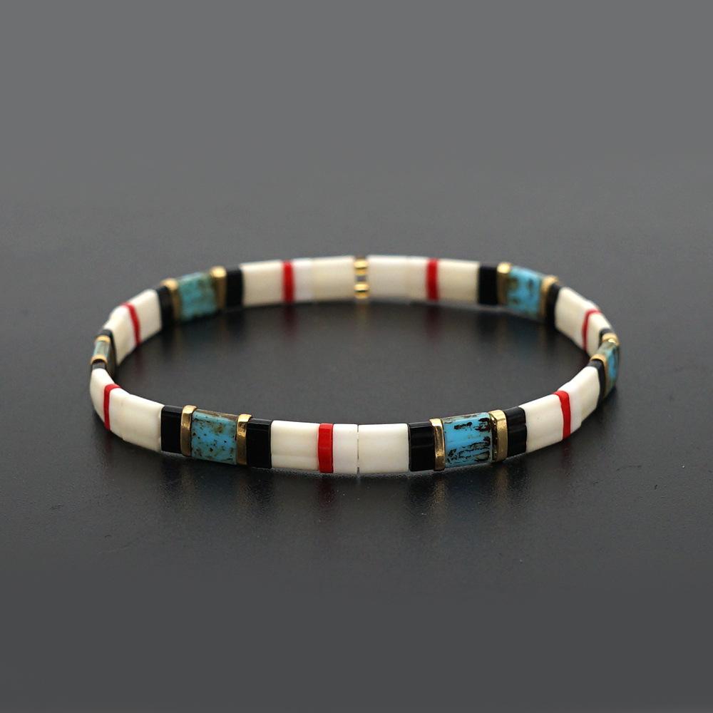 hot style fashion beach bohemian bracelet tila beaded couple bracelet wholesale nihaojewelrypicture6
