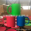 Wholesale ceramic rubber lacquer cup spray candy color hand -painted paint cup elastic lacquer cup cup 炻 porcelain color glaze cup