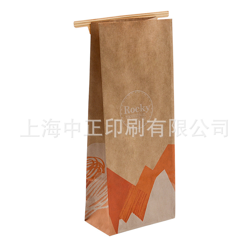 定制 白牛皮 方底 食品级 面粉纸袋