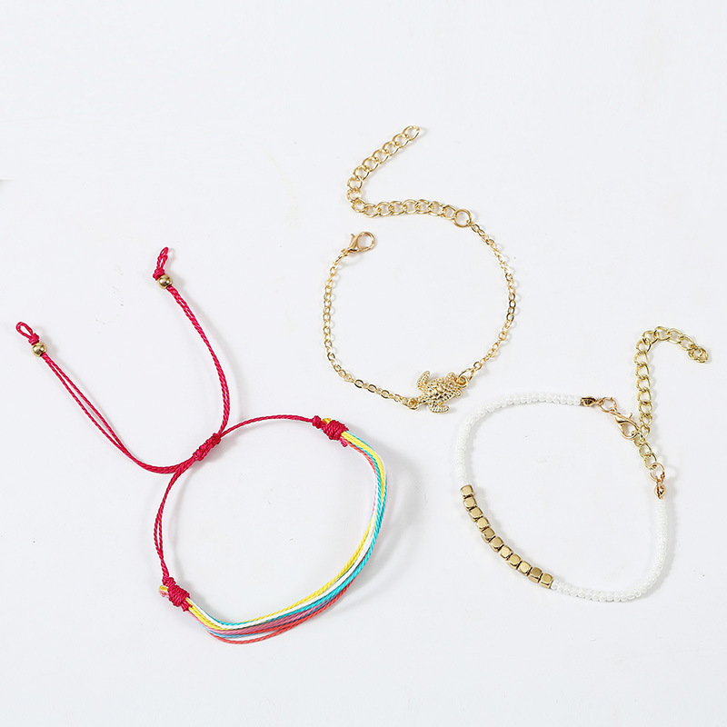 Hot Selling Fashion Woven Multi-layer Bracelet Wholesale display picture 3