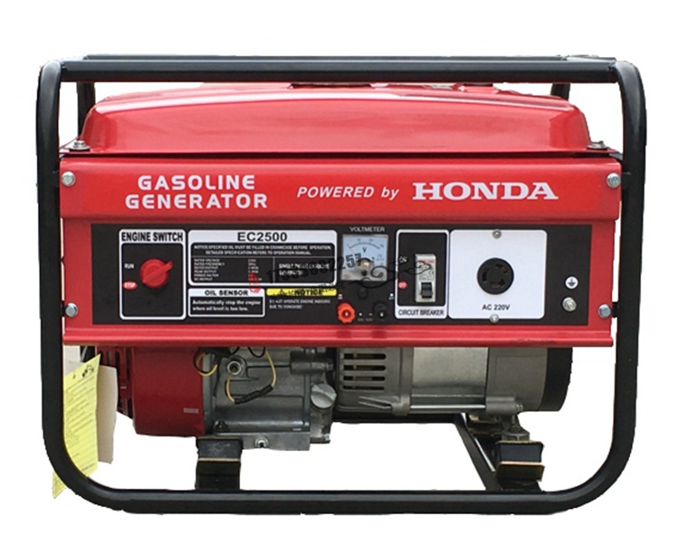 2KW本田汽油发电机组2kva本田发电机honda便携日本车载家用EC2500