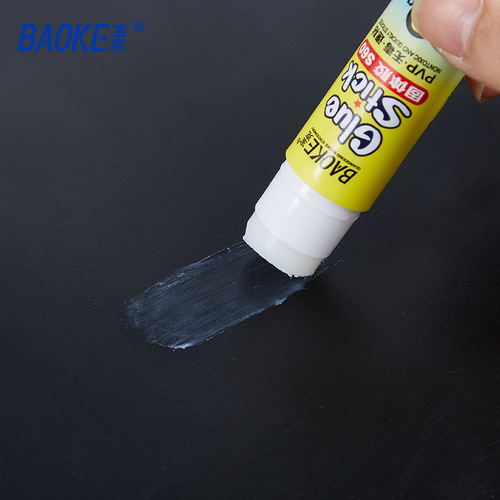 Baoke S60 solid glue stick 9g glue financial office stationery solid glue creative student handmade white glue wholesale