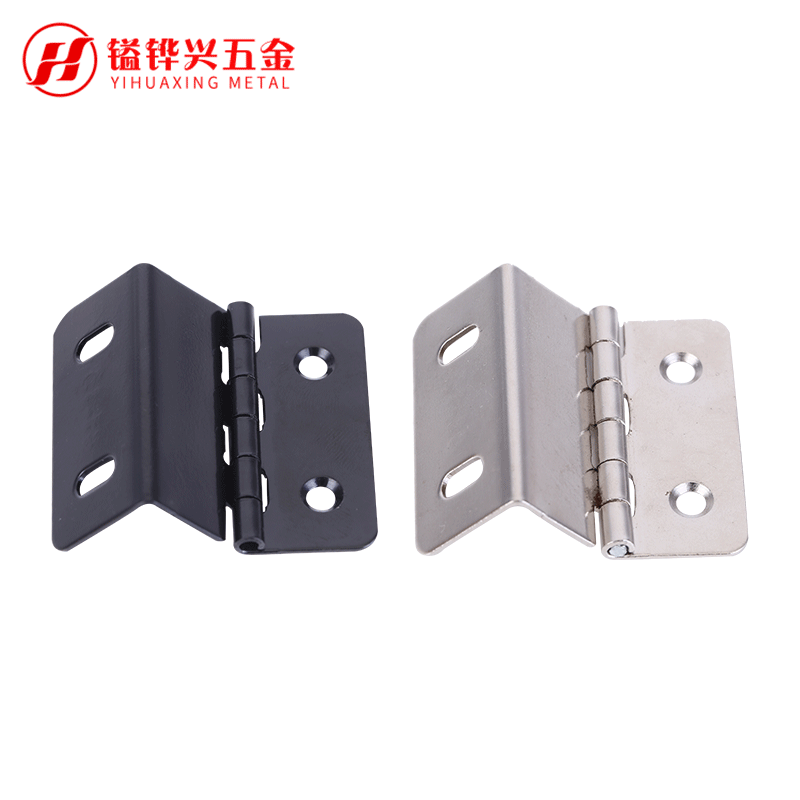 三折合页仿古合页铁皮合页四孔三折直角合页适合铁电表箱装饰五金