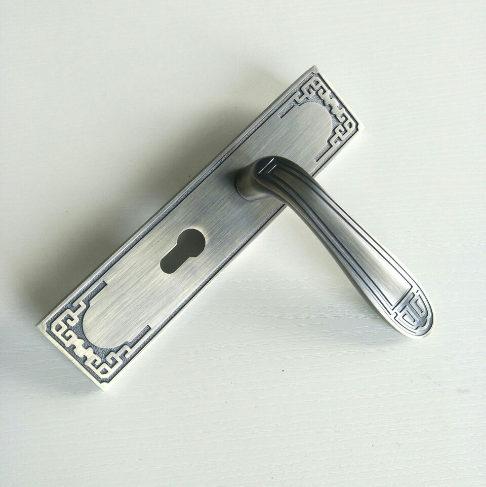 领军新中式门锁室内卧室家用房门锁实木门把手通用型静音五金锁具|ms