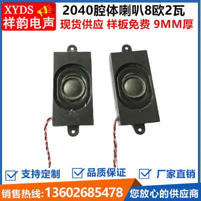 2040 Cavity Speaker 8 2 watts speaker advertisement Integrated machine LCD TV monitor speaker factory