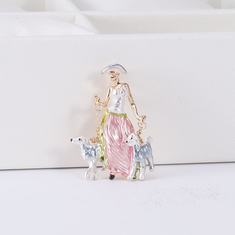 14g Weight Brooches Classification Anniversary, Business Occasion Alloy Material Cartoon Character Pattern Women's Gender Korean Style Style Korean Style Pin Cartoon Character Alloy Women's Brooches 4