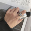 Retro small design brand adjustable ring, Japanese and Korean, trend of season, internet celebrity, on index finger