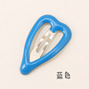 Epoxy resin heart-shaped, hairgrip, small doll, hairpins, hair accessory, 2cm, pet