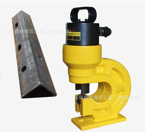 手动角钢打孔机角钢打眼机铜排冲孔机扁铁开孔机电动液压冲孔机