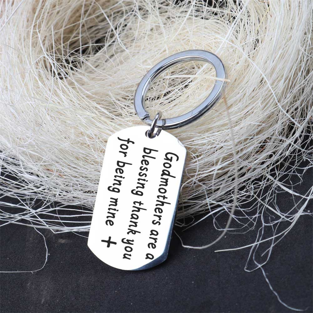 Fashion Letter Stainless Steel Bag Pendant Keychain display picture 5