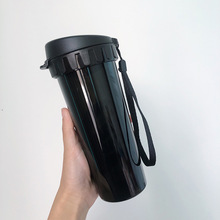 韩版创意水杯防漏便携运动塑料杯子夏天清新网红男女学生随手杯子