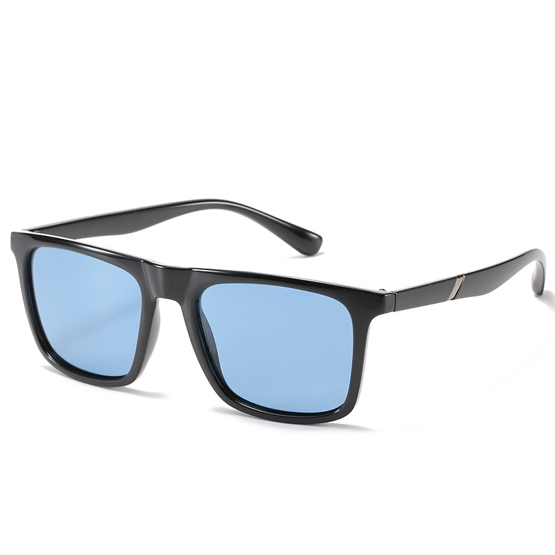 Nuevo transfronterizo de Los Hombres gafas de sol polarizadas marco completo ciclismo conducción deportes gafas de sol ventas directas de la fábrica