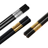 High-end metal chopsticks home use, non-slip tableware, set