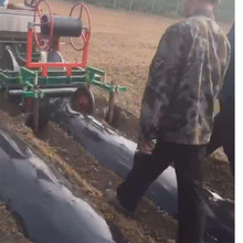 农作物起垄地膜覆盖机械 地瓜起垄覆膜机 花生播种覆膜一体机直销
