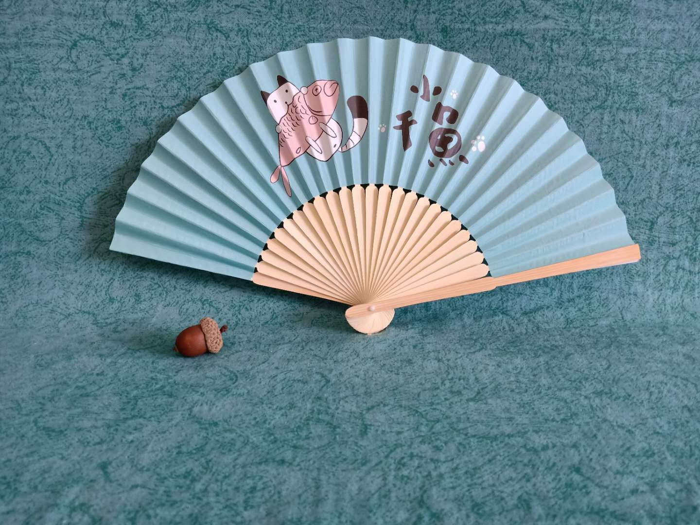 广告日式纸扇单面双面竹纸扇折叠日式扇子定Logo手工扇单面布扇-阿里巴巴