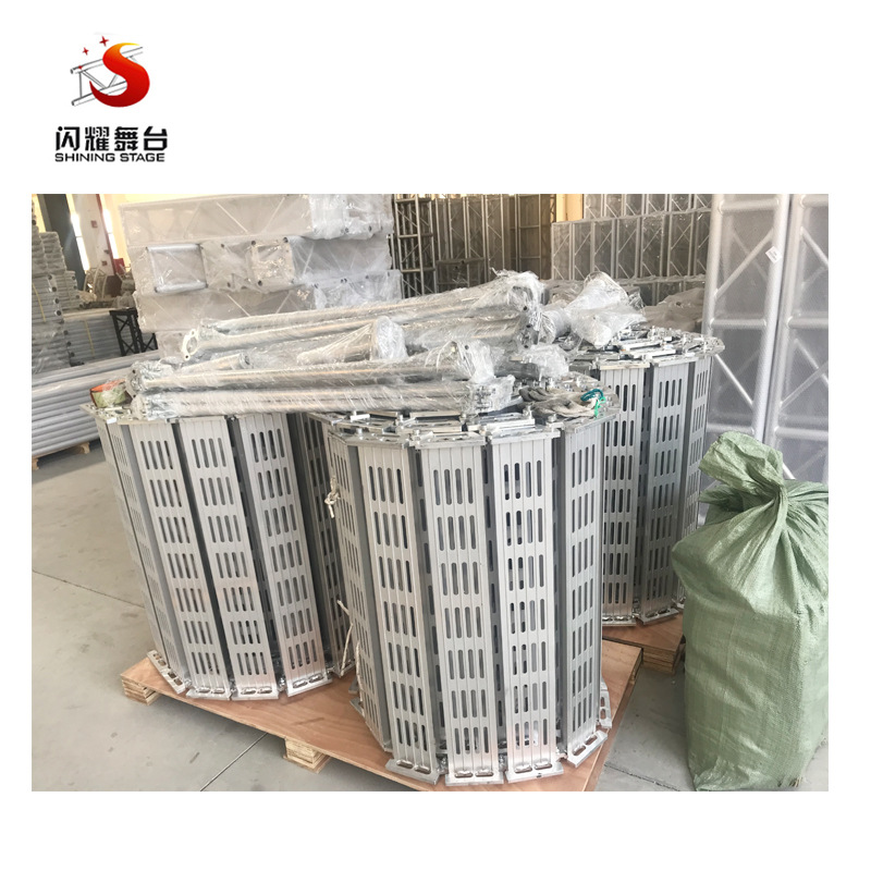 佛山厂家厂家批发抖音爆款上车神器铝合金卷梯货梯