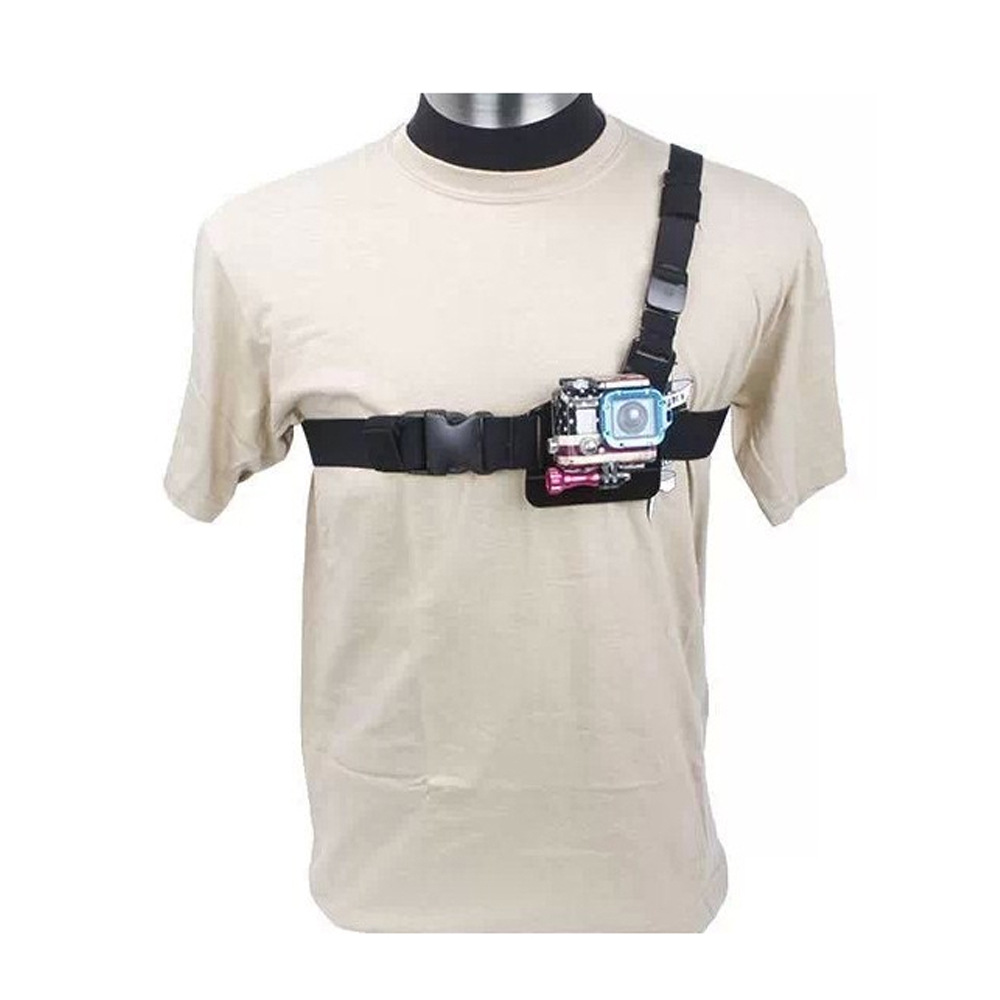 Single-shoulder strap for GoPro cameras, Hero 4/3+/Yi Xiaomi XiaoYi fixed shoulder strap