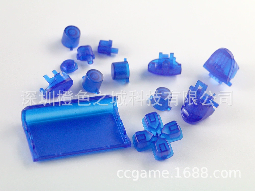 PS4 JDS-040 кнопка PS4 4.0 полный комплект L2 R2 клавиша, пластик PS4 Pro Slim кнопки